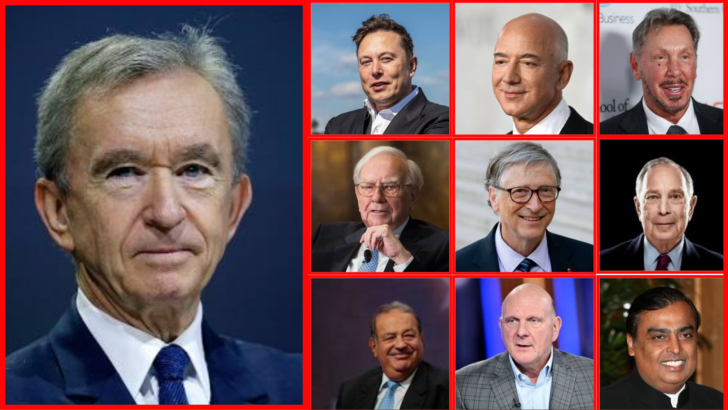 Top 10 Richest People in the World 2023: Bernard Arnault