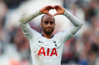 Lucas Moura says goodbye to Tottenham