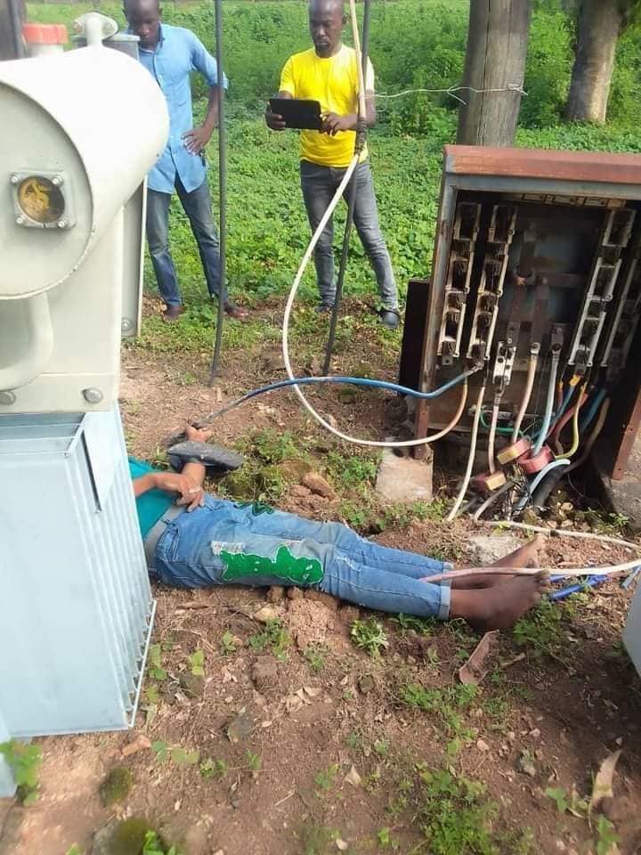 Suspected vandal electrocuted while attempting to steal transformer cables in Niger state