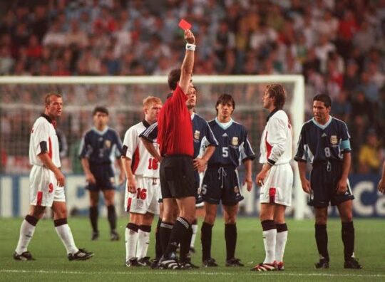 David Beckham reveals how his 1998 World Cup red card still hurts him as people abuse him and spat at him wherever he goes