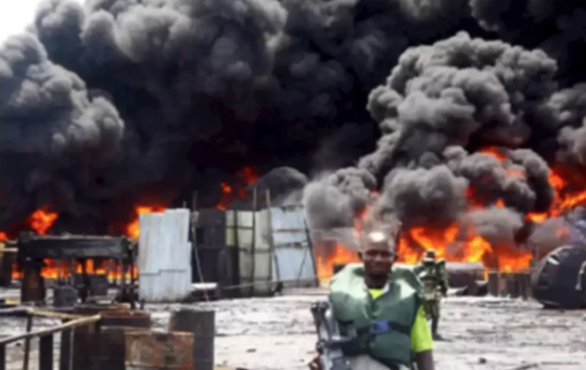 No fewer than 18 people, including a pregnant woman, have lost their lives following an explosion in an illegal oil refining site in the Ibas community in the Emuoha Local Government Area of Rivers State.