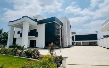 Ultra Modern 7-Bedroom Mansion with Boys Quarters & Swimming Pool for Sale