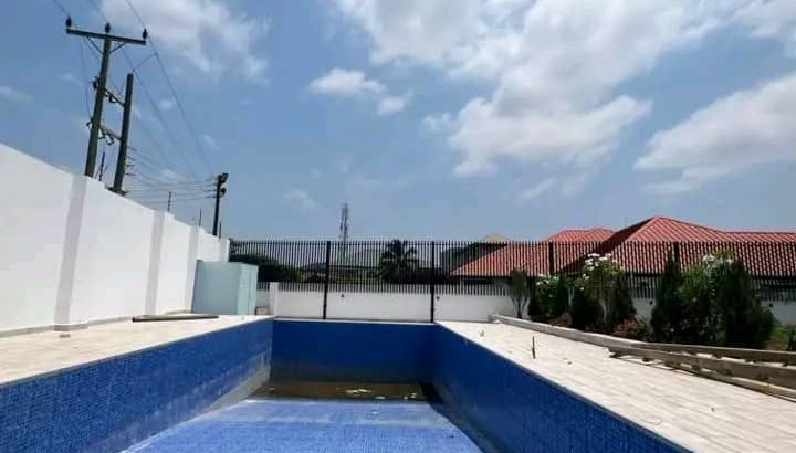 Ultra Modern 7-Bedroom Mansion with Boys Quarters & Swimming Pool for Sale