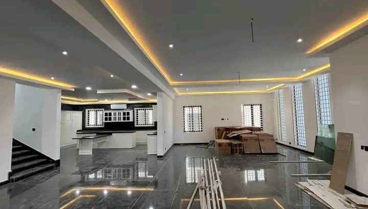 Ultra Modern 7-Bedroom Mansion with Boys Quarters & Swimming Pool for Sale