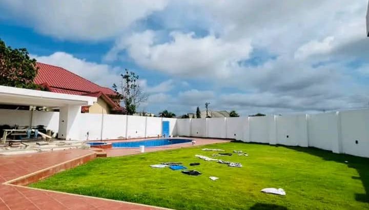 Executive Newly Built 7-Bedroom House with Boys Quarters & Swimming Pool – For Sale